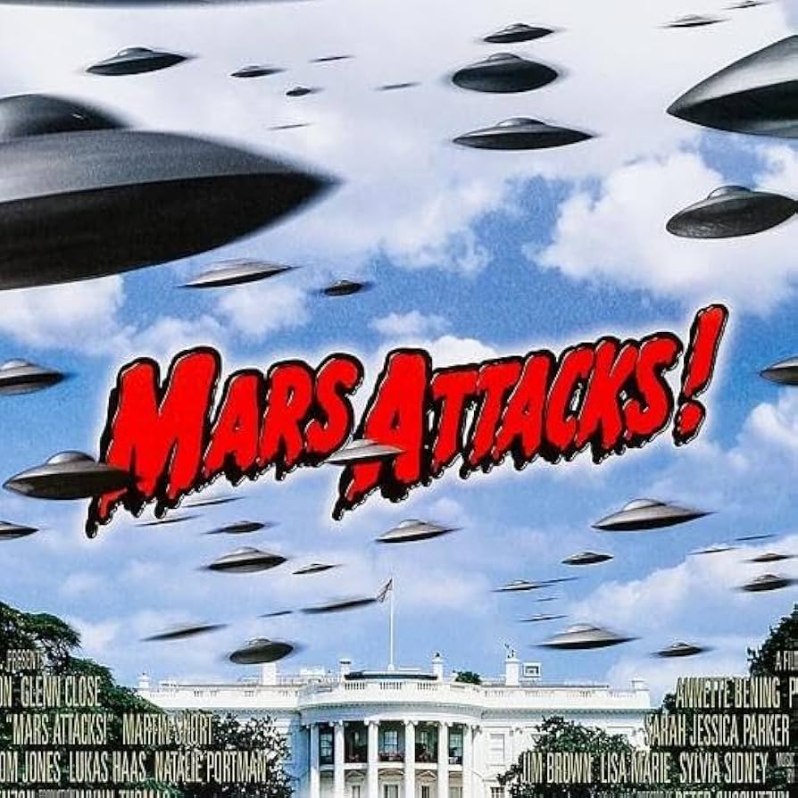 Amazon.co.jp: ポスター マーズアタック!（Mars Attacks